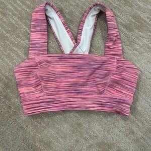 Free People Multi-Colored Sports Bra
